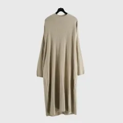 ニットワンピース ロング丈ワンピース