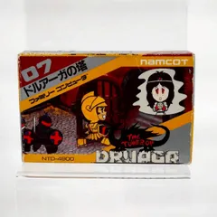 【激レア美品】ファミコン　用アクションRPG『ドルアーガの塔 (THE TOWER OF DRUAGA)』