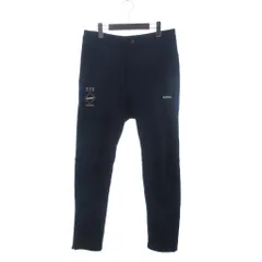 エフシーレアルブリストル F.C.Real Bristol FCRB 美品 スウェットパンツ ジッパーフライ 裏起毛 FCRB-167019 紺 ネイビー Mのサムネイル