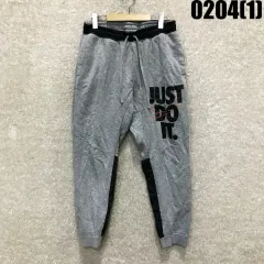 ナイキ JUST DO IT グレー トレーナー ズボン XL