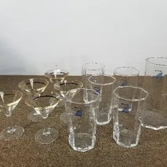 食器 グラス カクテルグラス LINERグラス デキャンタ 昭和レトロ まとめ売り A7460A10