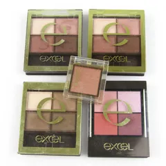 サナ エクセル アイシャドウ 5点セット コスメ まとめて 大量 レディース SANA 【中古】