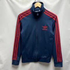 正規品/95 adidas アディダス ヨーロッパ ネイビーレッド tracksuit/ジャージ