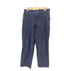 コモリ COMOLI 22AW デニムオーバーパンツ メンズ  0