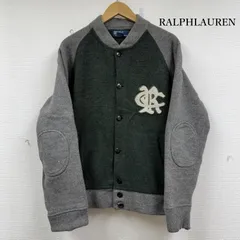 ラルフローレン ワッペン ロゴ ウール フル ボタン ラグラン ニット スタジャン PCO22W メンズ L ISItems【USED】【古着】【中古】50152442
