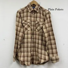 古着 J.C.Penney 80s ウエスタン チェック シャツ 長袖 シャツ メンズ M ISItems【USED】【古着】【中古】50152460