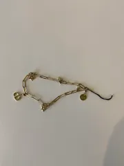 ディオール 星 CD ロゴ GOLD チェーン 携帯ホルダー バッグ キーホルダー