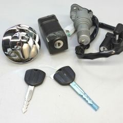 バフ掛け】ドラッグスター400 ds キーシリンダーセット ドラスタ 4TR 
