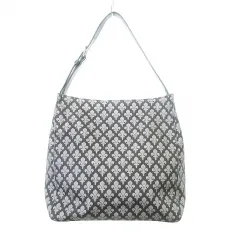 パトリック コックス PATRICK COX 美品 セミショルダーバッグ 総柄 カバン 鞄 黒 ブラック ■YHS5