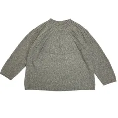 ☆冬物セール☆ Eddie Bauer エディーバウアー 求心編み ニット セーター レディース PXLサイズ グレー 【送料込み】