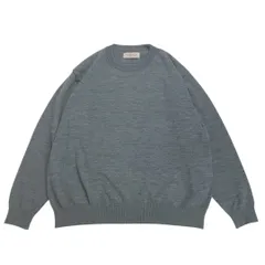 B:MING by BEAMS ビーミングバイビームス SIMPLE YETシリーズ クルーネック ニット セーター メンズ Lサイズ グレー 【送料込み】
