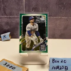 2021 TOPPS Mookie Betts 251/499 Los Angeles Dodgers Green Refractor Parallel カード