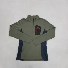 M マウンテンハードウェア 登山 ハーフジップアップ長袖Tシャツ 1230J