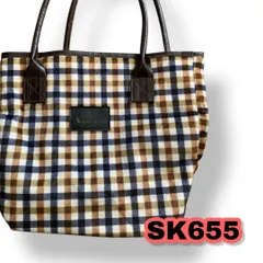 Aquascutum（アクアスキュータム）チェック柄ミニトートバッグ マルチカラー色 レディースバッグ　管理SK655