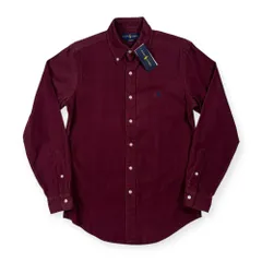 タグ付き 未使用品 POLO RALPH LAUREN ポロ ラルフローレン コーデュロイ BD 長袖シャツ サイズ S /ワインレッド