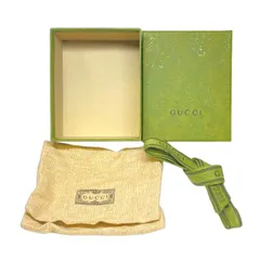 グッチ 箱 保存袋 小物用 キーホルダー用　空箱　化粧箱　空き箱 グリーン BOX　GUCCI　ボックス