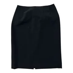  GARÇON de GRIS ブラックタイトスカート フォーマル シンプル きれいめ 11号【Z1744】