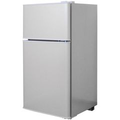 冷蔵庫 一人暮らし 冷凍冷蔵庫 2ドア 小型 60L 家庭用 シルバー 2897