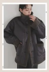 LIAN ムートンボアミドルコート 　lumier  リュミエ　リアン