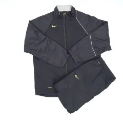 110 NIKE スウッシュ キルティング ウィンドブレーカー ジップアップ トレーナー セットアップ 0106J