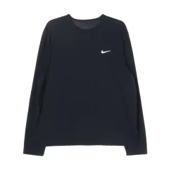 NIKE ナイキ ドライフィット 24SS スウッシュ 機能性 クルーネック 長袖 Tシャツ