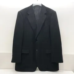Aquascutum カシミヤジャケット メンズ Lサイズ ブラックアクアスキュータム　SGSF10-7493のサムネイル