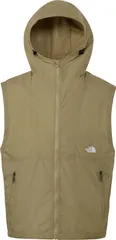 ザ・ノース・フェイス THE NORTH FACE アウトドア コンパクトフーデッドベスト メンズ レディース チョッキ アウター 上着 ノースリーブ 撥水加工 軽量 シンプル フード付き キャンプ ハイキング お出かけ  NP2263 CK クラシックカーキ