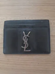 Saint Laurent サンローラン ブラック カードウォレット トレカケース