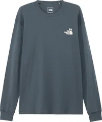 ザ・ノース・フェイス THE NORTH FACE アウトドア ロングスリーブズーピッカーティー メンズ レディース 長袖 Tシャツ ロンT トップス 無地 シンプル 普段着 お出かけ リブ袖 動物 アニマル  NT32658 SL スレートグレー