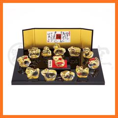 【新品】 薬師窯(yakushigama) クリスタル十二支飾り 【76】 干支 十二支 新年 置物 インテリア 縁起物