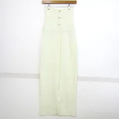 ラグナムーン フロントボタンベアニットワンピース トップス 未使用品 レディース Mサイズ アイボリー LAGUNAMOON