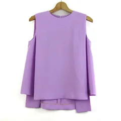 ルシェルブルー ブラウス シャツ トップスノースリーブ 未使用品 レディース 36サイズ パープル LE CIEL LEU