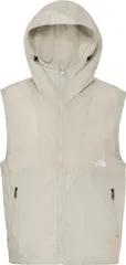 ザ・ノース・フェイス THE NORTH FACE アウトドア コンパクトフーデッドベスト メンズ レディース チョッキ アウター 上着 ノースリーブ 撥水加工 軽量 シンプル フード付き キャンプ ハイキング お出かけ  NP22 FI フォッシルアイボリー