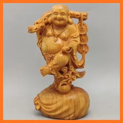 2026年最新】木彫 布袋の人気アイテム - メルカリ