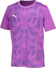 プーマ PUMA サッカー TEAMULTIMATE グラフィック ゲームシャツ メンズ 男性 トップス Tシャツ ウェア 試合 大会 フットサル 吸水速乾 ドライ 練習 トレーニング  706791 33 PURPLEGLIMMER