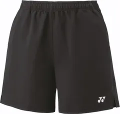 ヨネックス YONEX テニス ウィメンズハーフパンツ ボトムス ズボン 短パン 部活 クラブ 練習 練習試合 自主練 トレーニング  25095 007 ブラック