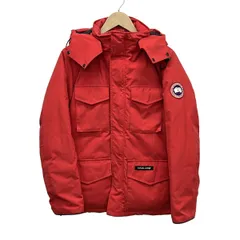 CANADA GOOSE(カナダグース) ダウンジャケット サイズS/P S メンズ美品  カムループス 68F8490 レッド×黒
