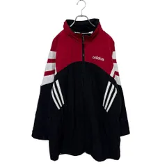 【adidas】 90s Storageble Hood Three Stripes Jacket スリーライン ロゴ刺繡ジャケット 仲野太賀 S-4171