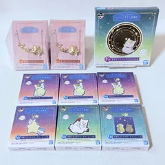 一番くじ 夏目友人帳 にゃんこ先生と星景色 F賞 星空ガラスコレクション F賞 星空ガラスコレクション G賞 お星さまつきラバーチャーム