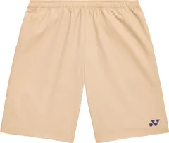 ヨネックス YONEX テニス ユニハーフパンツ ショートパンツ 短パン ベリークール UVカット 吸汗 速乾 ストレッチ 透け防止 日本バドミントン協会審査合格品 メンズ レディース  15150 147 ベージュ