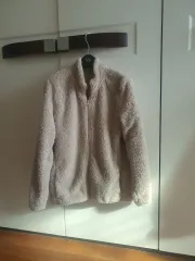 アイボリー ボア フリース ジャケット