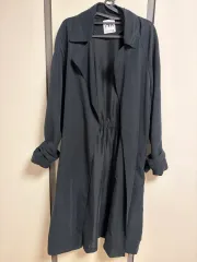 ザラ ブラック トレンチコート