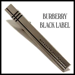バーバリーブラックレーベル  ブランド  ネクタイピン  シルバー  ビジネス  BURBERRY BLACK LABEL