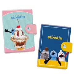 クラックス(CRUX) パペットスンスン シールバインダー＆リフィル シール手帳 選べる２種