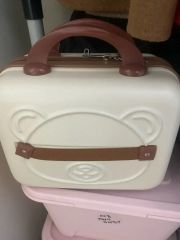 クマ ドール キャラクター ミニ キャリアー 白