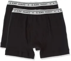 (グンゼ)GUNZE キッズ 男児 オールシーズン(部屋干し・抗菌防臭) 綿100% ボクサーブリーフ(前あき) 2枚組 BF8150B 1A 1A(ブラック×2) 100