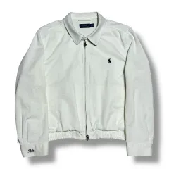 POLO Ralph Lauren 白 ハリントンジャケット