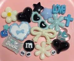 No.347 デコレーションパーツ　デコパーツ　まとめ売り