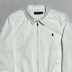 L POLO RALPH LAUREN 白 ハリントンジャケット