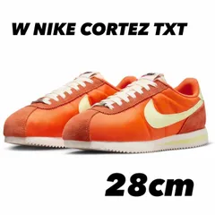 NIKE W Cortez TXT ナイキ コルテッツ TXT セーフティーオレンジ/ホワイト HJ9612-800 28cm
